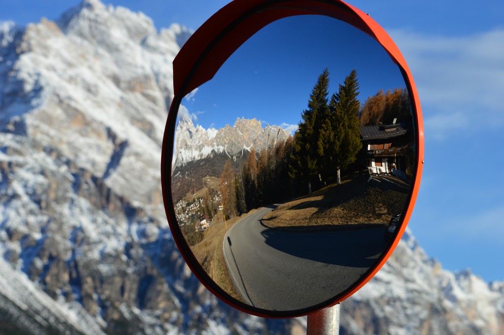 Panorama in a mirror by caterina