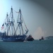 USS Constitution sets sail by helenhall