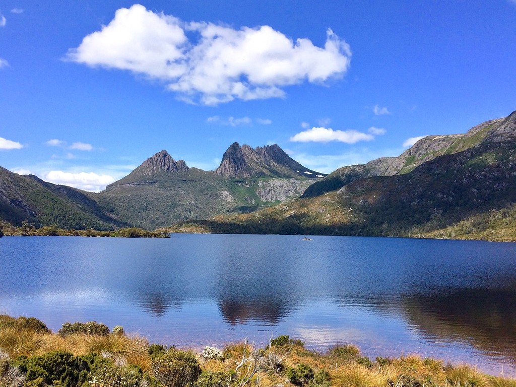 Dove Lake and Cradle Mountain by peterdegraaff