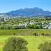 Simonsberg and Stellenbosch as seen fro the golf club. by ludwigsdiana