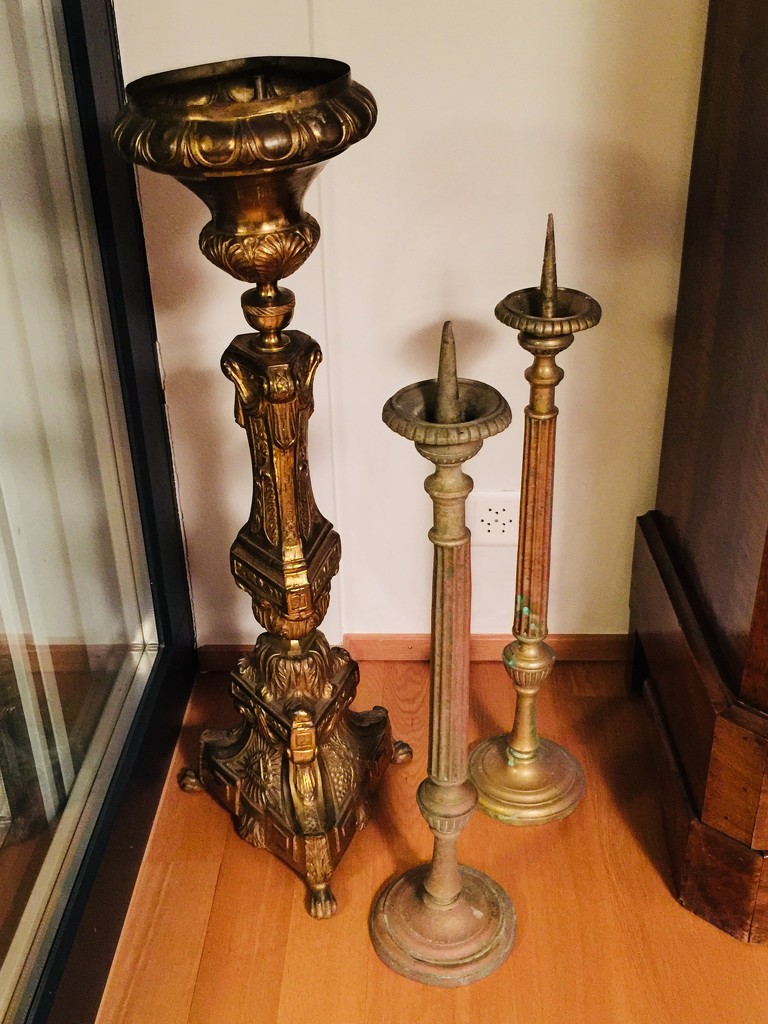  Giant candlesticks by cocobella