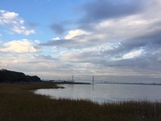 2nd Dec 2017 - Clouds over Charleston Harbor at Waterfront Park, Charleston, SC