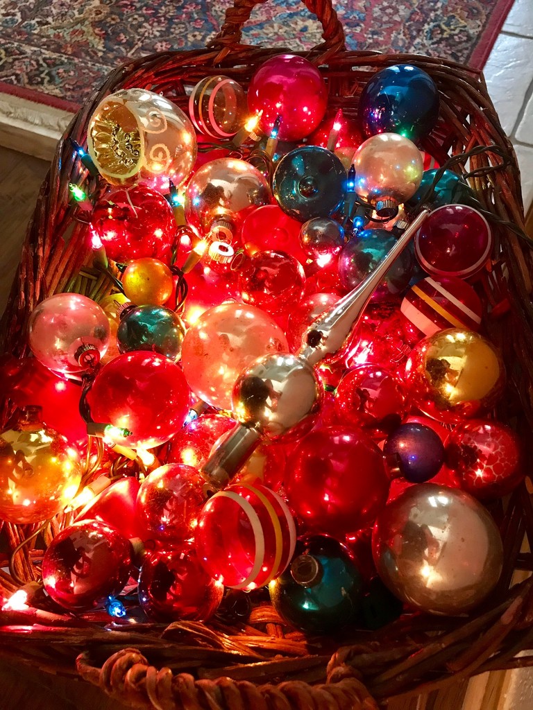The Comanche ornaments basket by louannwarren