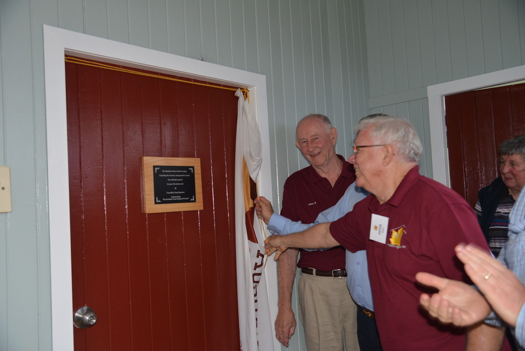 Mapleton Mens Shed opening by jeneurell