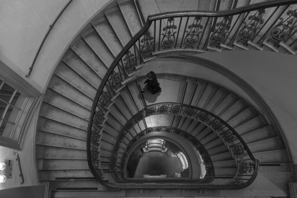 Courtauld Gallery staircase by rumpelstiltskin