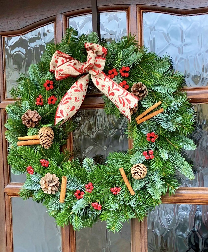 Christmas wreath  by 365projectdrewpdavies