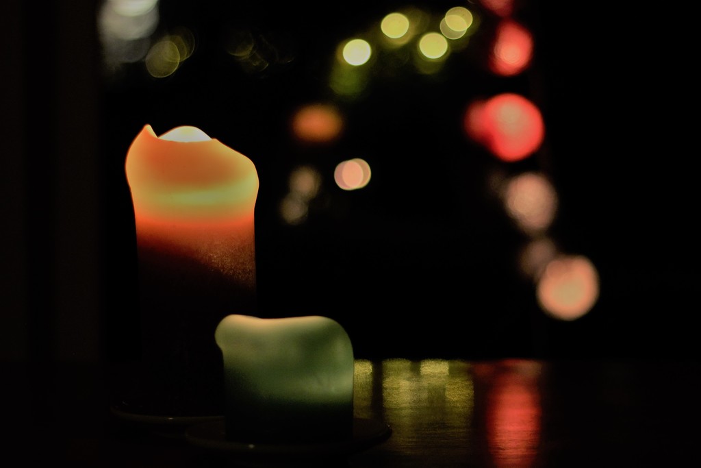Candels with bokeh by vincent24