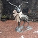 Christmas stag sculpture  by sarah19