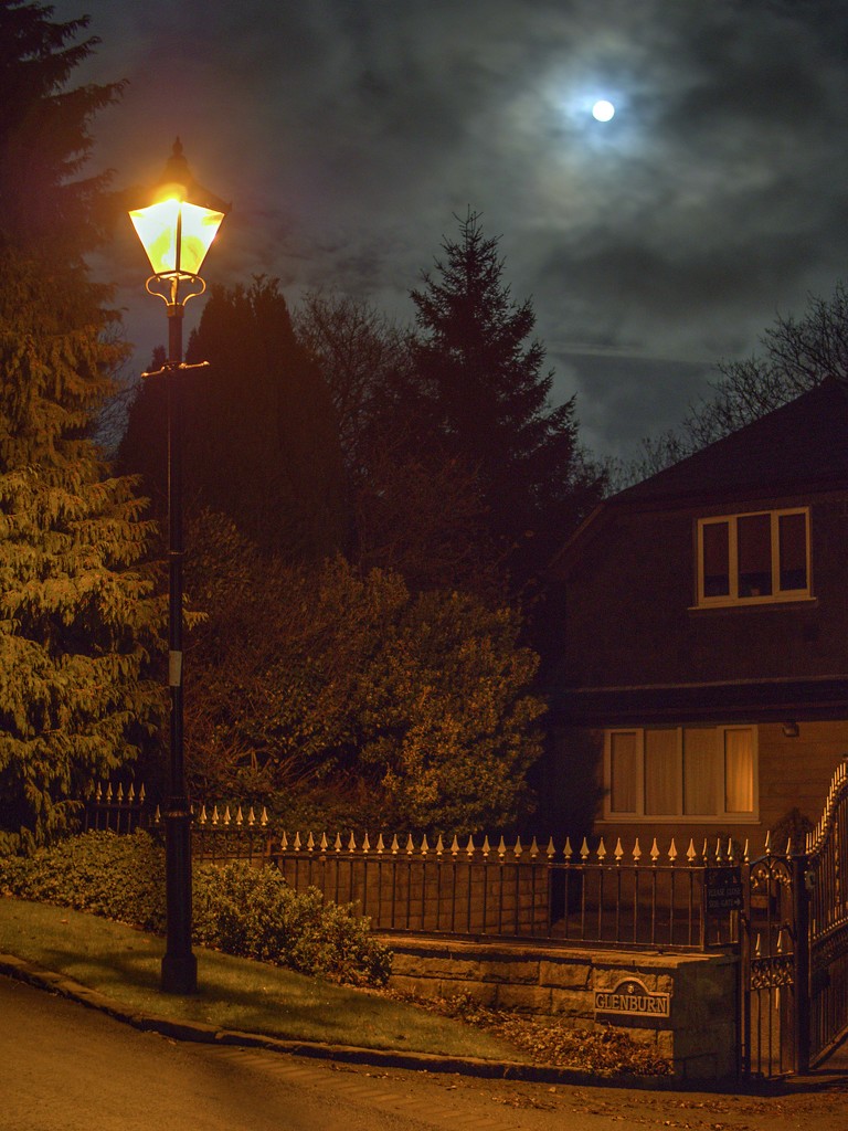 Moon light V Street light by gamelee