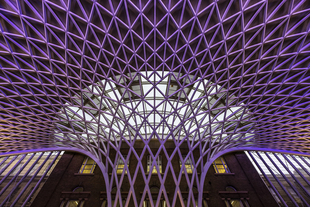 Day 340, Year 5 - King's Cross Roof by stevecameras