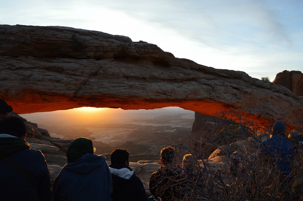 Mesa Arch at sunrise by bigdad