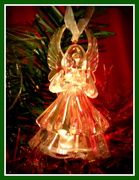 10th Dec 2017 - A Christmas tree angel decoration.