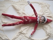 8th Dec 2011 - Mischievous Elf! Snow Angel