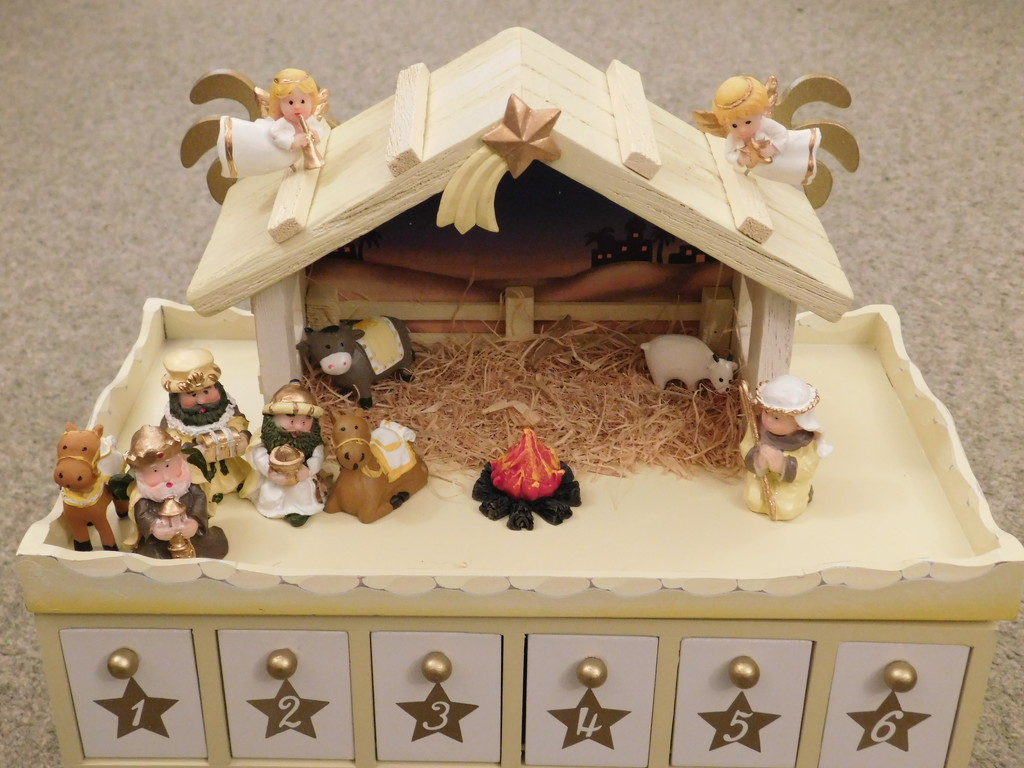  Building the Nativity one day at a time by 365anne