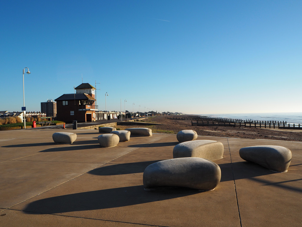 Littlehampton with frost by josiegilbert