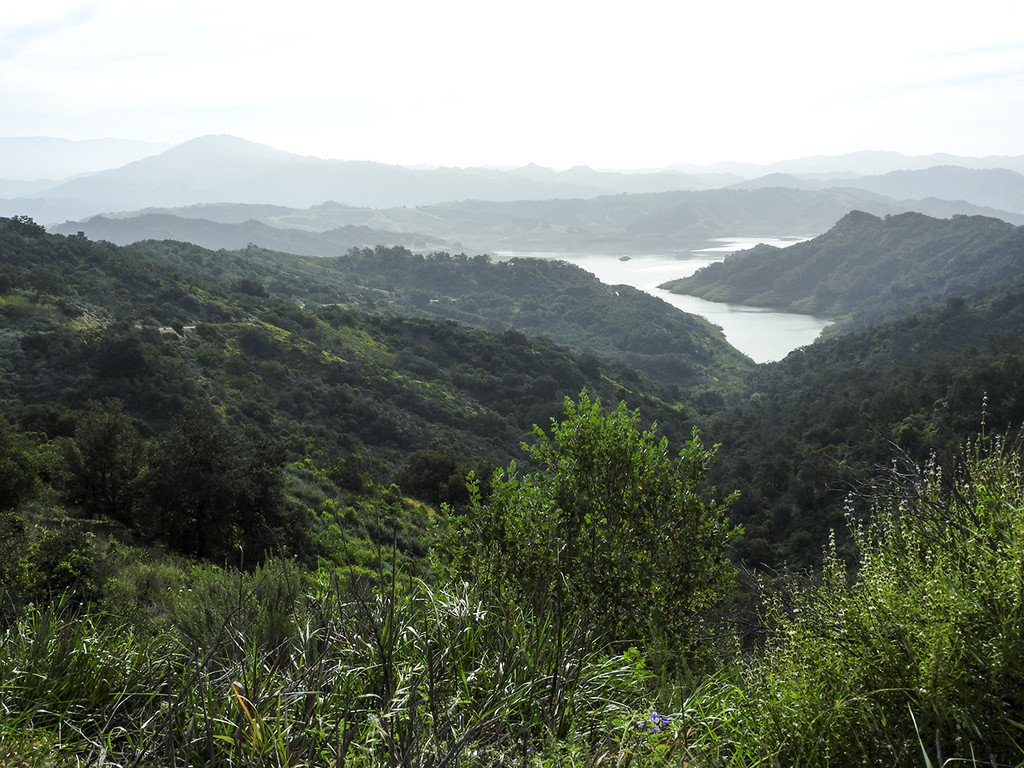 Before the California Wildfires: Lake Casitas by Weezilou