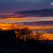 Sunset from my porch by elisasaeter