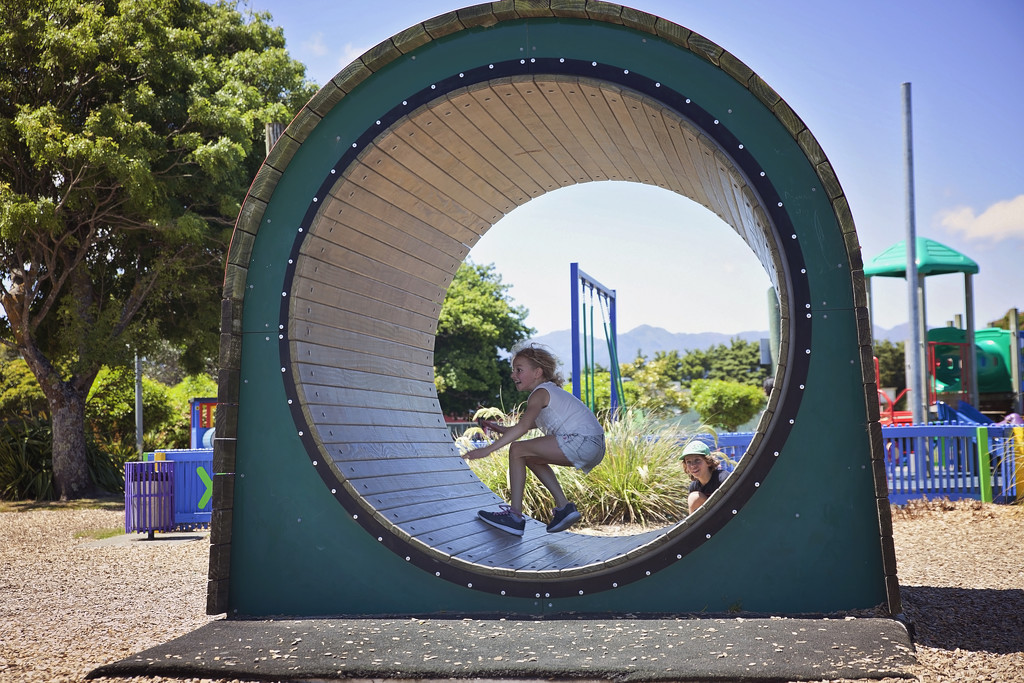 Playground stop in Levin by kiwichick