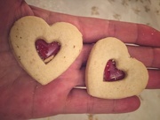 18th Dec 2017 -  Heart biscuits 