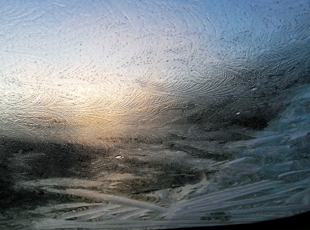 Windscreen sunrise- in the style of Turner! by jokristina