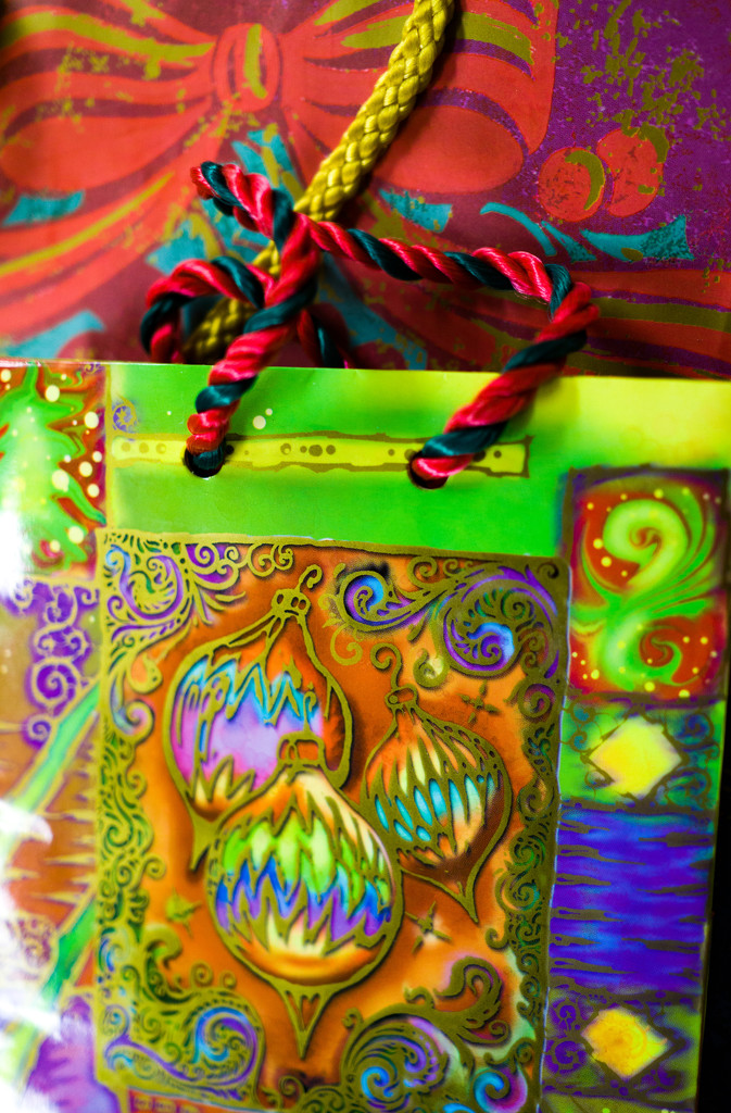 Psychedelic holiday packaging by cristinaledesma33