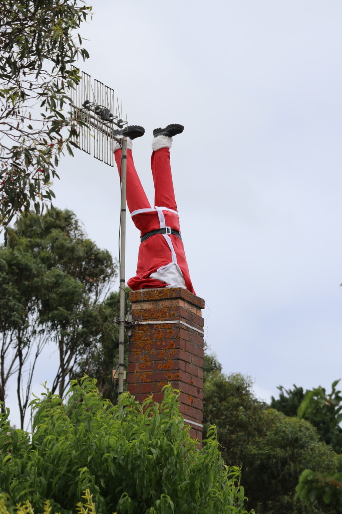 When Santa got stuck in the chimney...... by gilbertwood