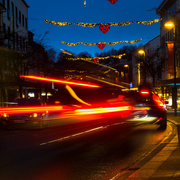 21st Dec 2017 - The scene on Molde High Street ... 