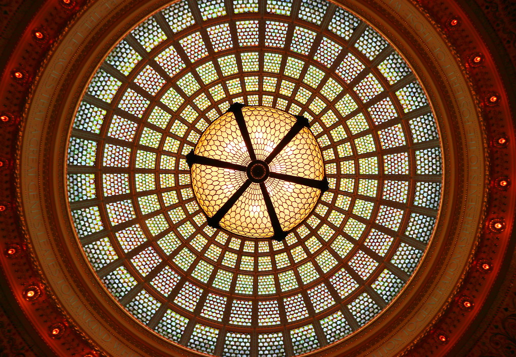 Tiffany Glass Dome by terryliv