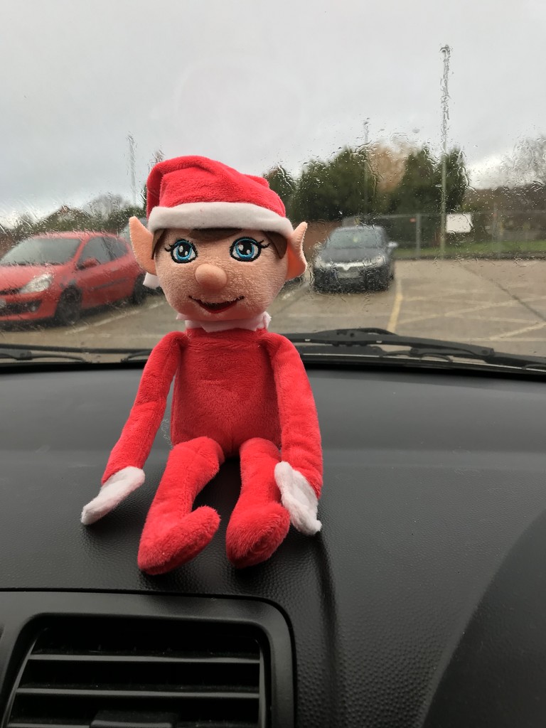The Elf In The Car by davemockford
