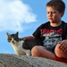 kid & his cat by wenbow