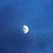 DSCN6391 almost full moon by marijbar