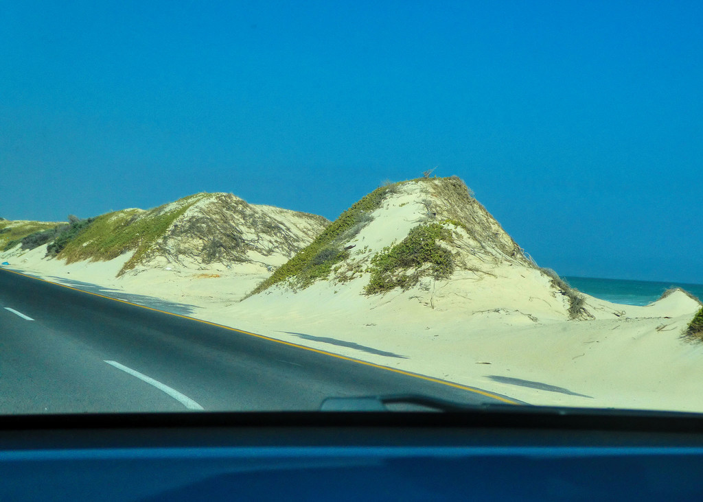 A drive by shot of the sand dunes ...... by ludwigsdiana