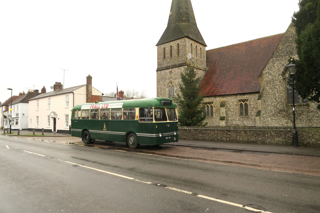 Old Bus, Old Village by davemockford