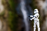 27th Dec 2017 - Storm Trooper Finds a Waterfall in Eaton Canyon