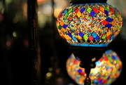 2nd Jan 2018 - Colorful lamp at the market