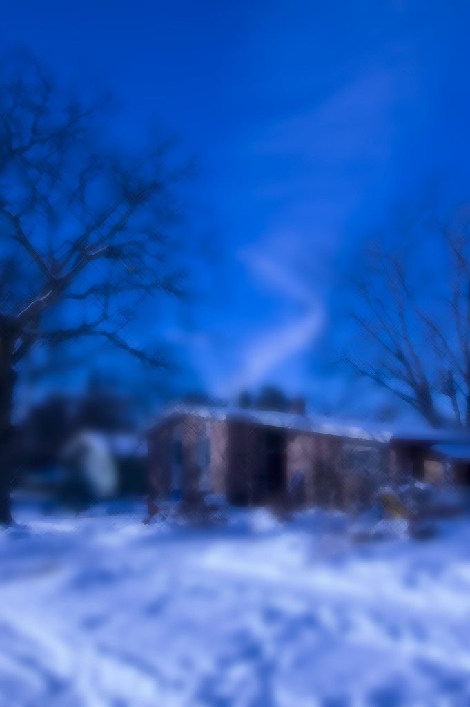 Winter evening by houser934