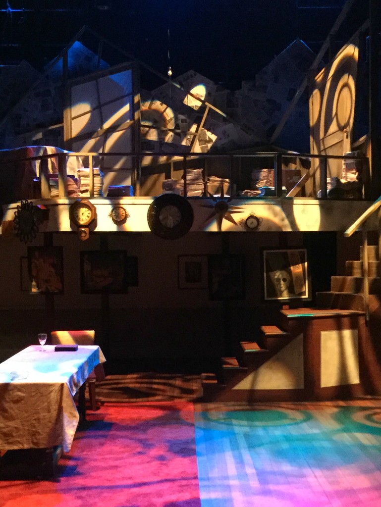 Stage Set for "The Arsonists" by mcsiegle