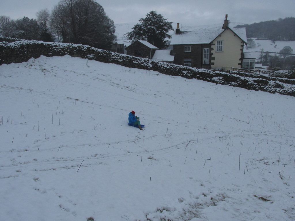 me sledging by anniesue