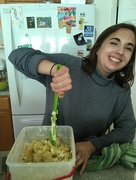 5th Jan 2018 - just a mother and daughter bonding over potato salad