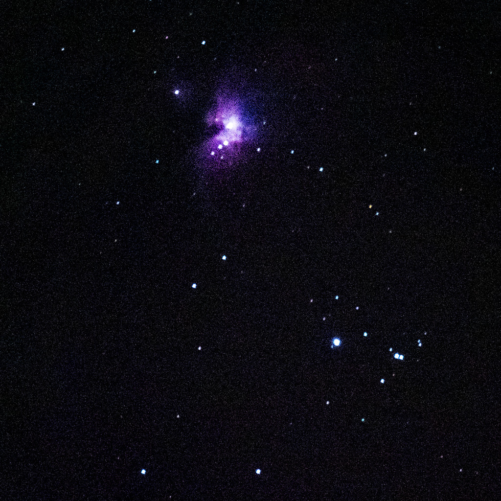Orion Nebula Hand Held by rminer