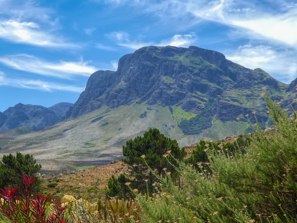 Part of the Hottentots Holland Mountains...... by ludwigsdiana
