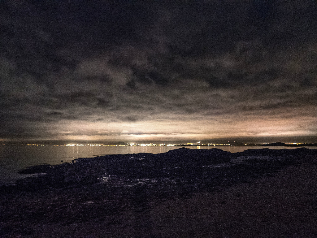 LIghts across the River Forth by frequentframes