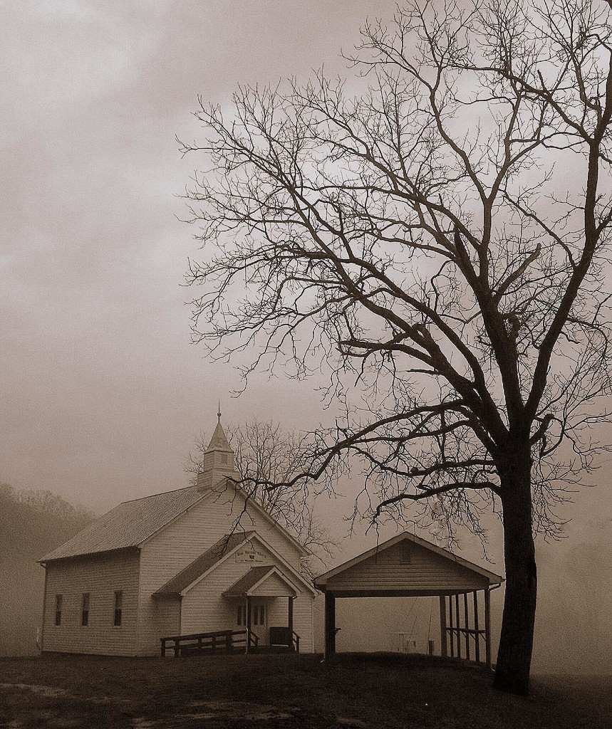 The Country Church by calm