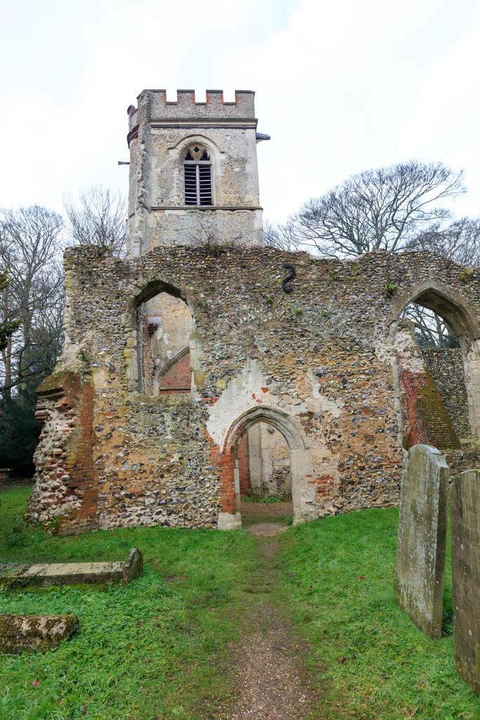 Ayot St Lawrence, St Lawrence 4-1000 by padlock
