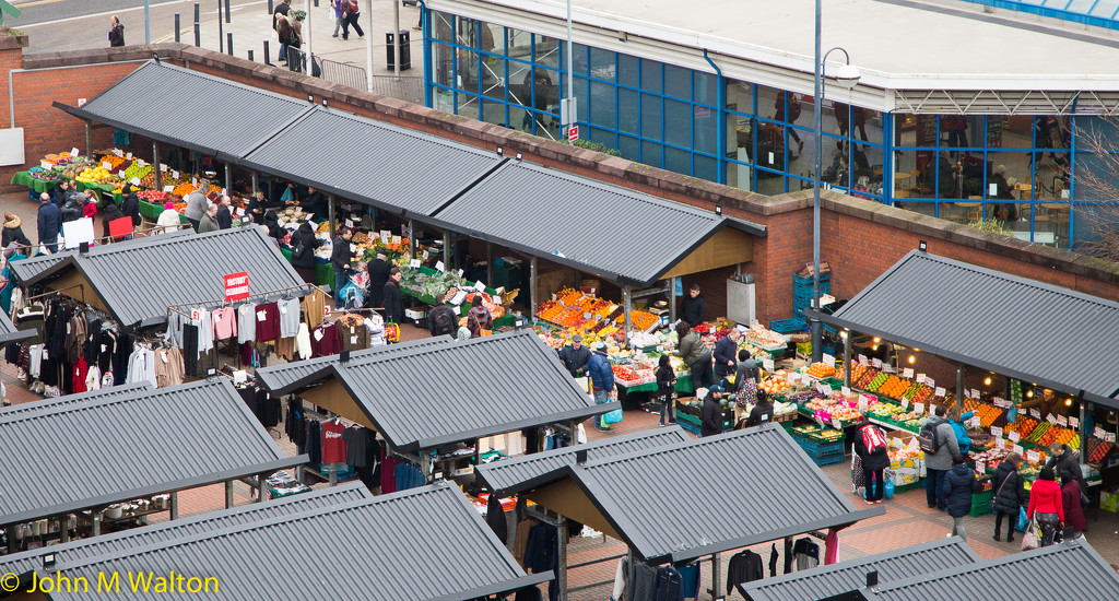 Kirkgate Open Market, Leeds. by lumpiniman