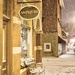 Uptown night in winter snow by ggshearron