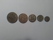 15th Jan 2018 - past silver coins.