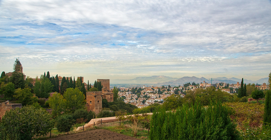  Alhambra and Countryside by gardencat