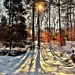 Snowy Sunrise by soboy5