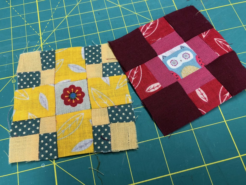 Two more quilt blocks! by bizziebeeme
